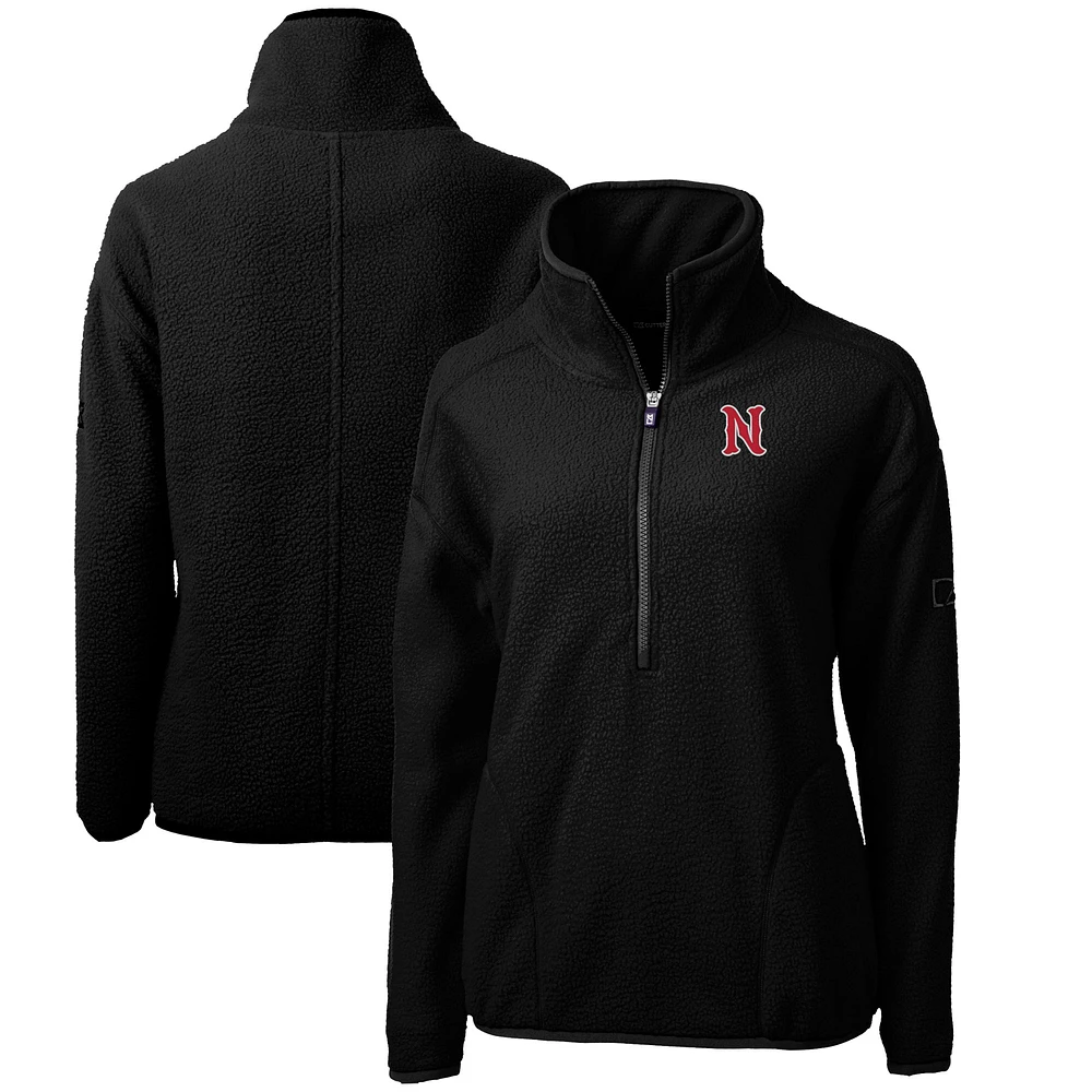 Women's Cutter & Buck Nashville Sounds Cascade Eco Sherpa Fleece Half-Zip Jacket