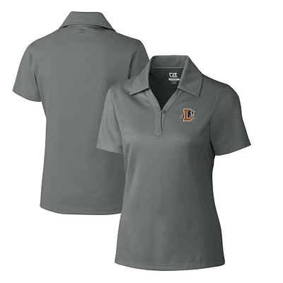 Women's Cutter & Buck Durham Bulls CB DryTec Genre Textured Solid Polo