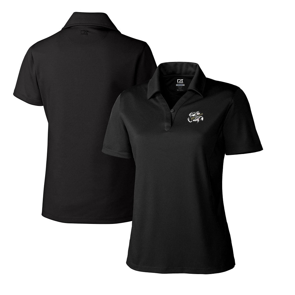 Women's Cutter & Buck Omaha Storm Chasers CB DryTec Genre Textured Solid Polo