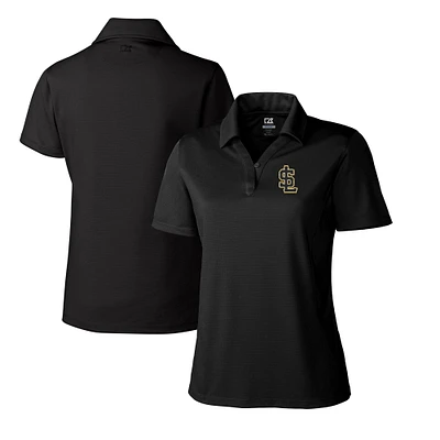 Women's Cutter & Buck Salt Lake Bees CB DryTec Genre Textured Solid Polo
