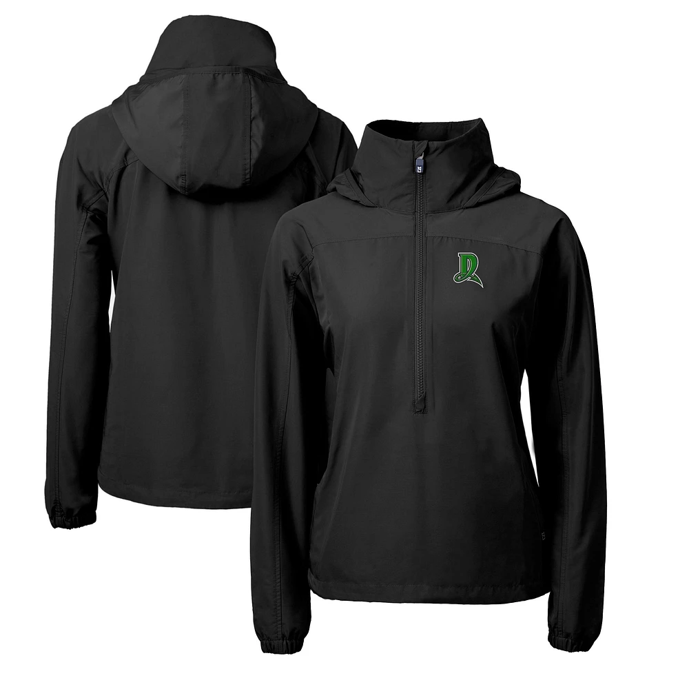 Women's Cutter & Buck Dayton Dragons Charter Eco Recycled Half-Zip Anorak Jacket