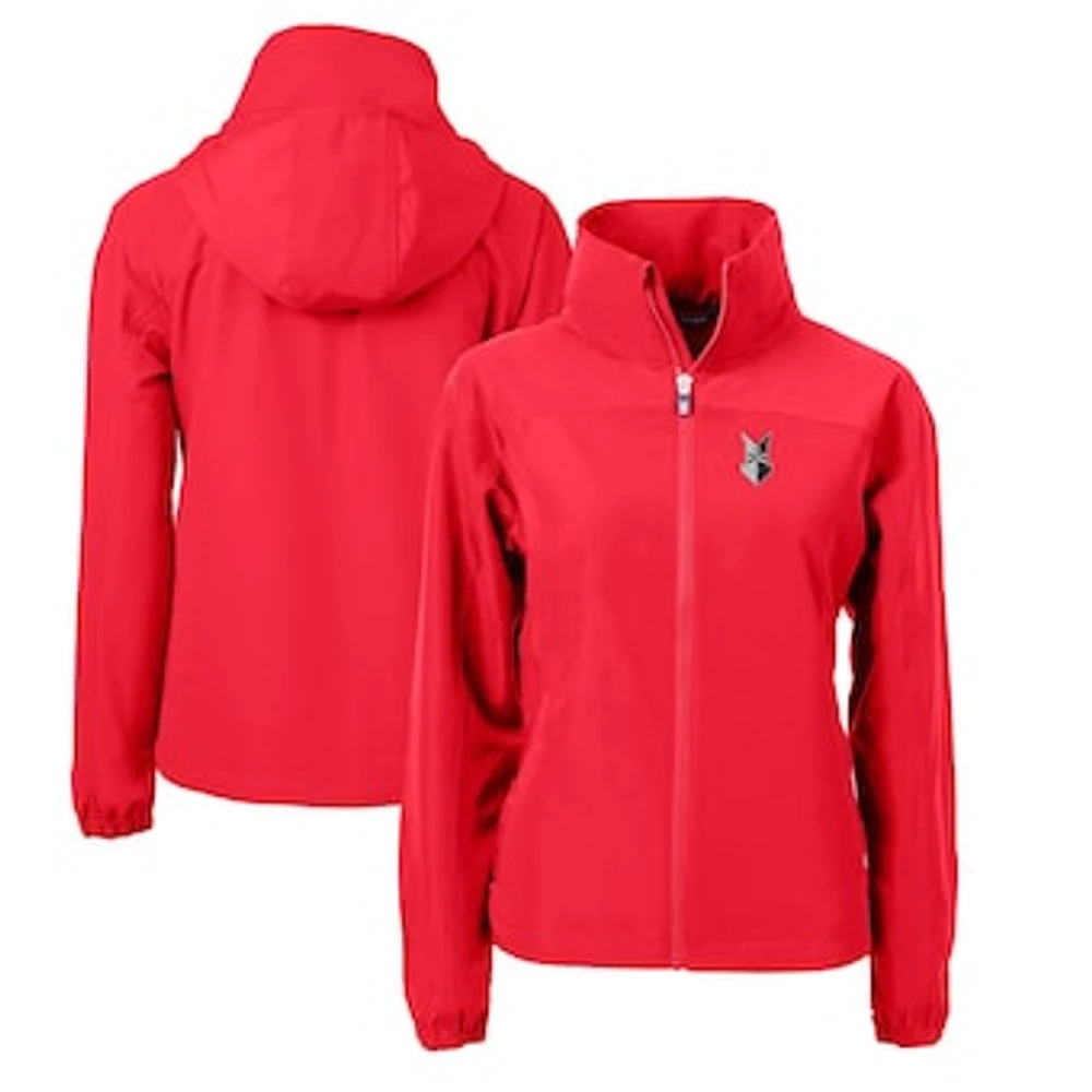 Women's Cutter & Buck Indianapolis Indians Charter Eco Recycled Full-Zip Jacket