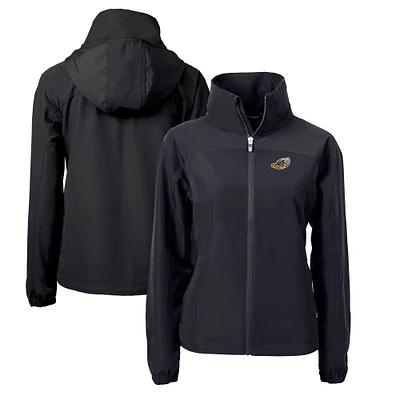 Women's Cutter & Buck Akron RubberDucks Charter Eco Recycled Full-Zip Jacket