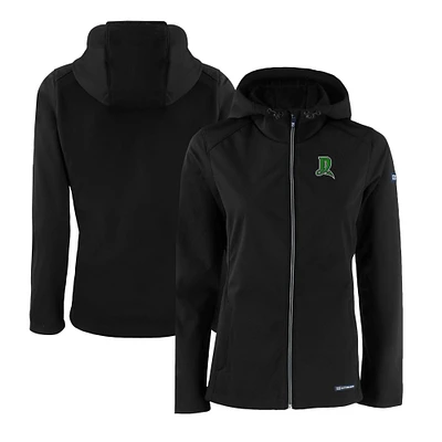 Women's Cutter & Buck Dayton Dragons Evoke Eco Softshell Recycled Full-Zip Jacket