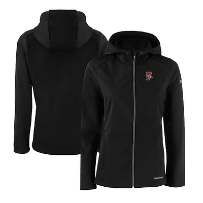 Women's Cutter & Buck Fresno Grizzlies Evoke Eco Softshell Recycled Full-Zip Jacket
