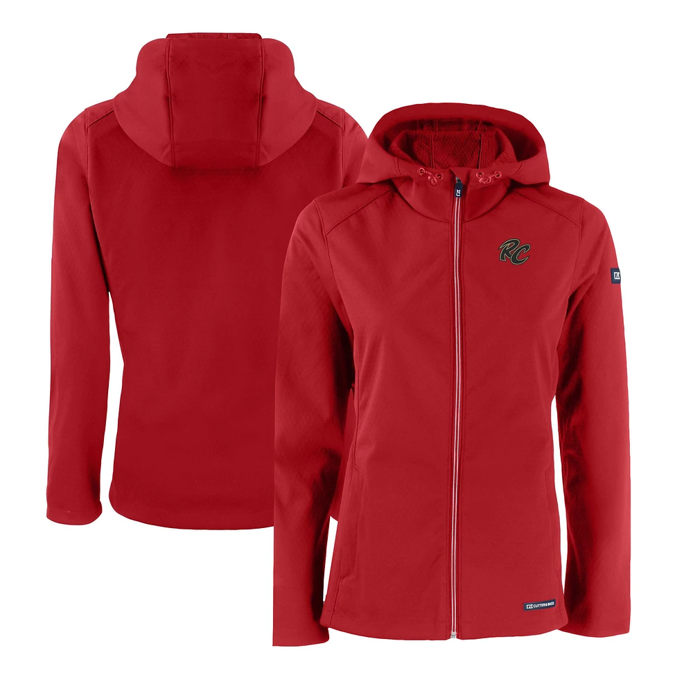 Women's Cutter & Buck Sacramento River Cats Evoke Eco Softshell Recycled Full-Zip Jacket