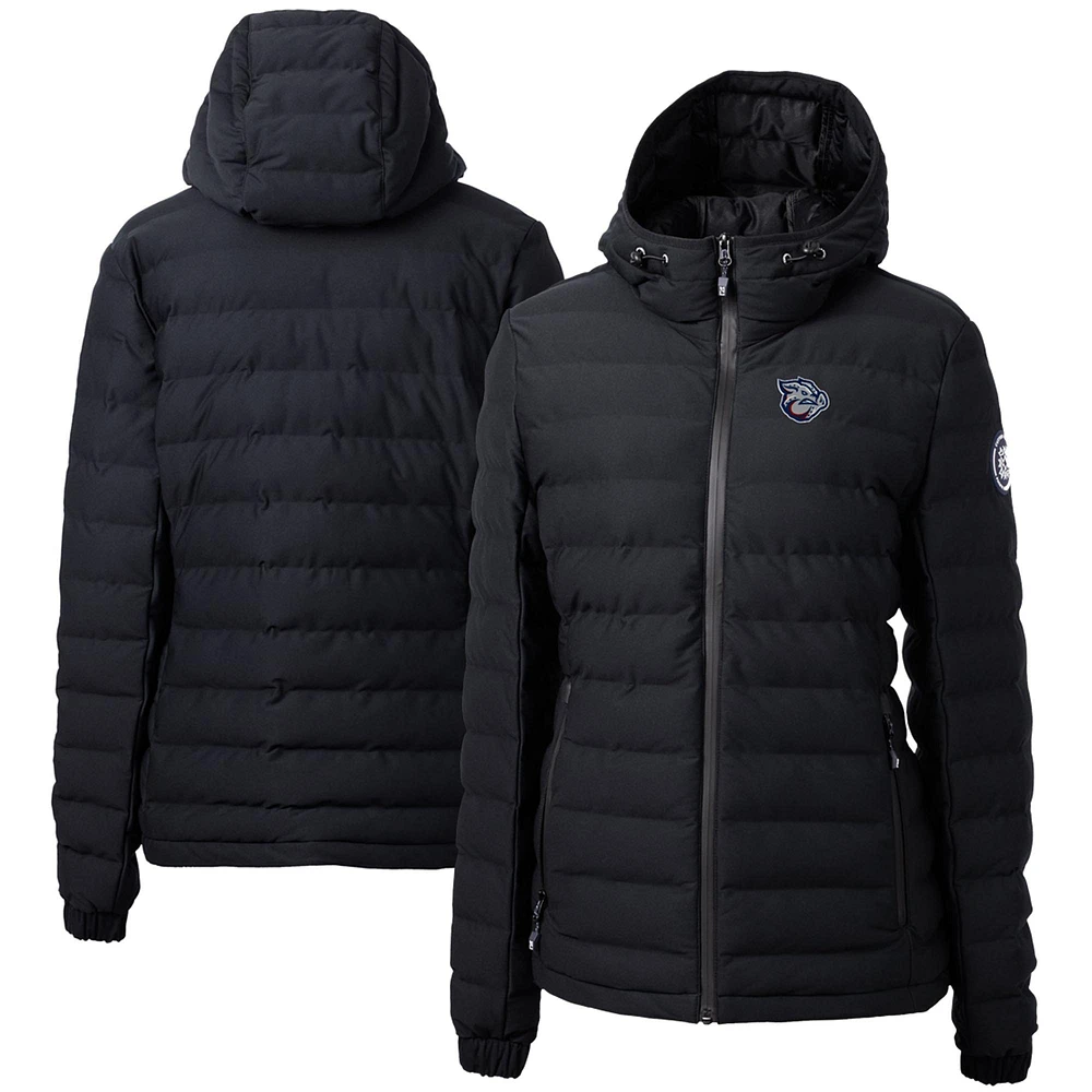 Women's Cutter & Buck Lehigh Valley IronPigs Mission Ridge Repreve Puffer Full-Zip Jacket