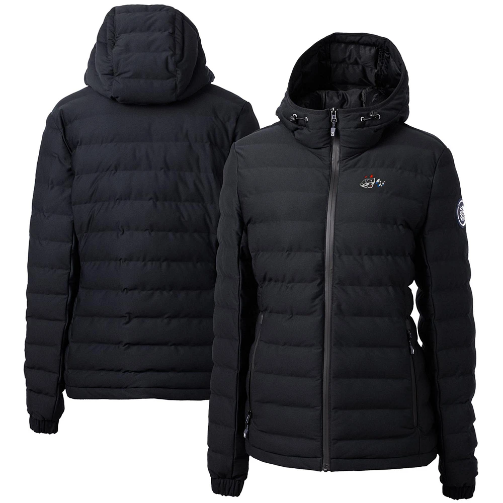 Women's Cutter & Buck Rocket City Trash Pandas Mission Ridge Repreve Puffer Full-Zip Jacket