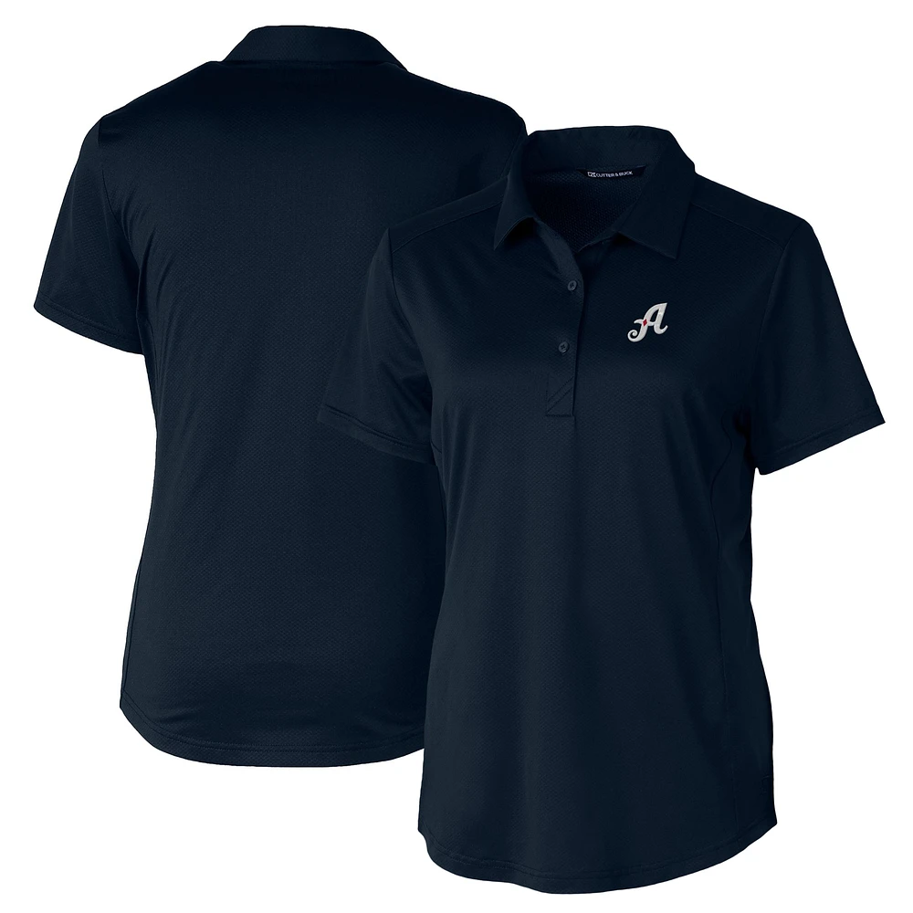 Women's Cutter & Buck Navy Reno Aces Prospect Textured Stretch Polo