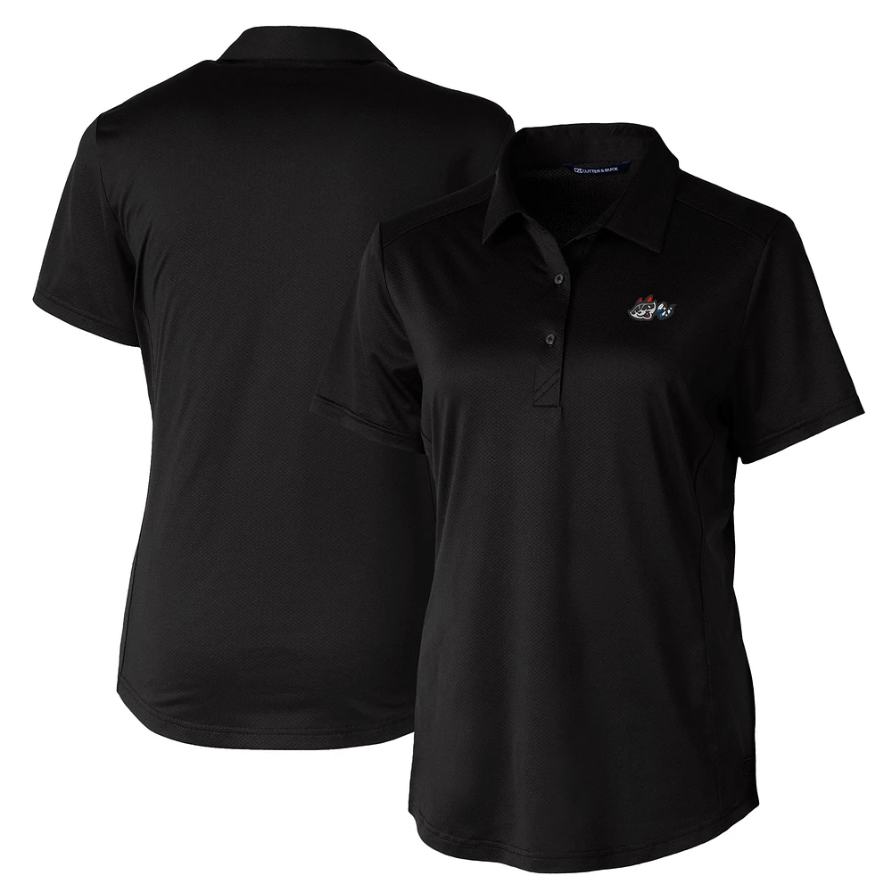 Women's Cutter & Buck Rocket City Trash Pandas Prospect Textured Stretch Polo