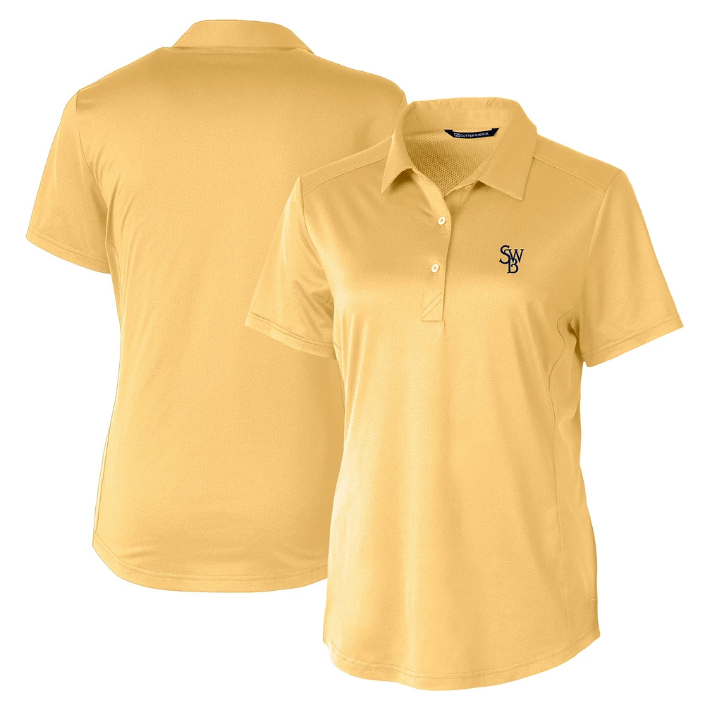 Women's Cutter & Buck Scranton Wilkes-Barre RailRiders Prospect Textured Stretch Polo