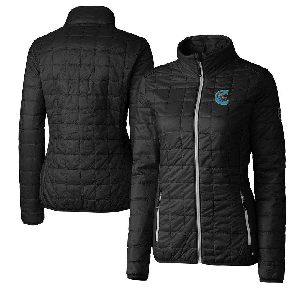 Women's Cutter & Buck Charlotte Knights Rainier Primaloft Eco Full-Zip Jacket