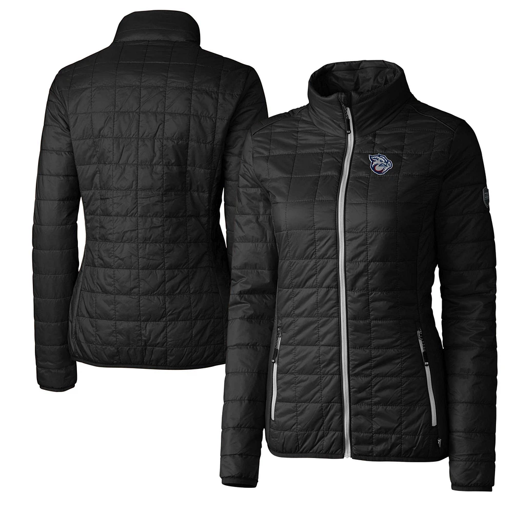 Women's Cutter & Buck Lehigh Valley IronPigs Rainier Primaloft Eco Full-Zip Jacket