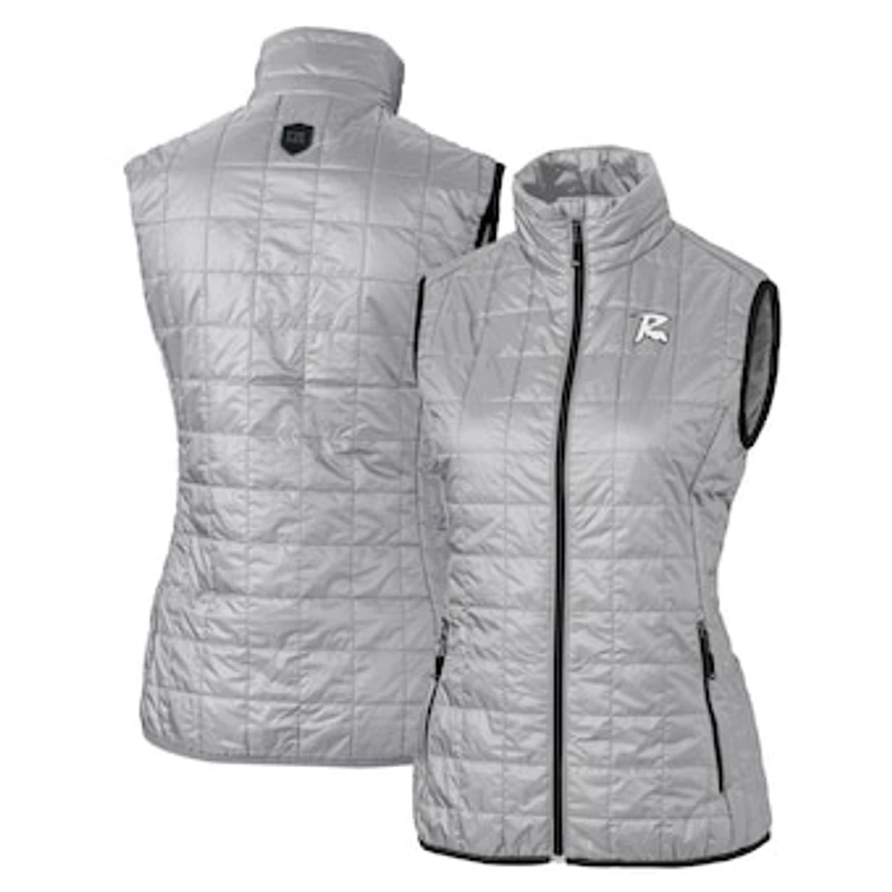 Women's Cutter & Buck Richmond Flying Squirrels Rainier PrimaLoft Eco Insulated Full-Zip Puffer Vest