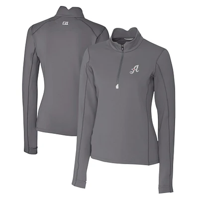 Women's Cutter & Buck Reno Aces Traverse DryTec Stretch Quarter-Zip Pullover Top