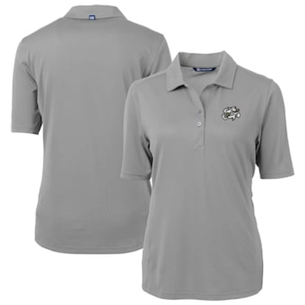 Women's Cutter & Buck Omaha Storm Chasers Virtue DryTec Eco Pique Recycled Polo