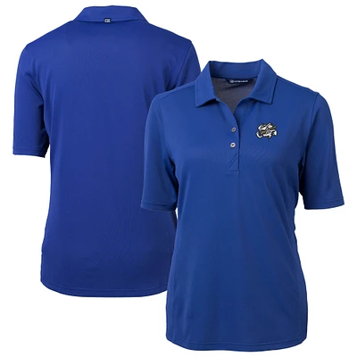 Women's Cutter & Buck Omaha Storm Chasers Virtue DryTec Eco Pique Recycled Polo