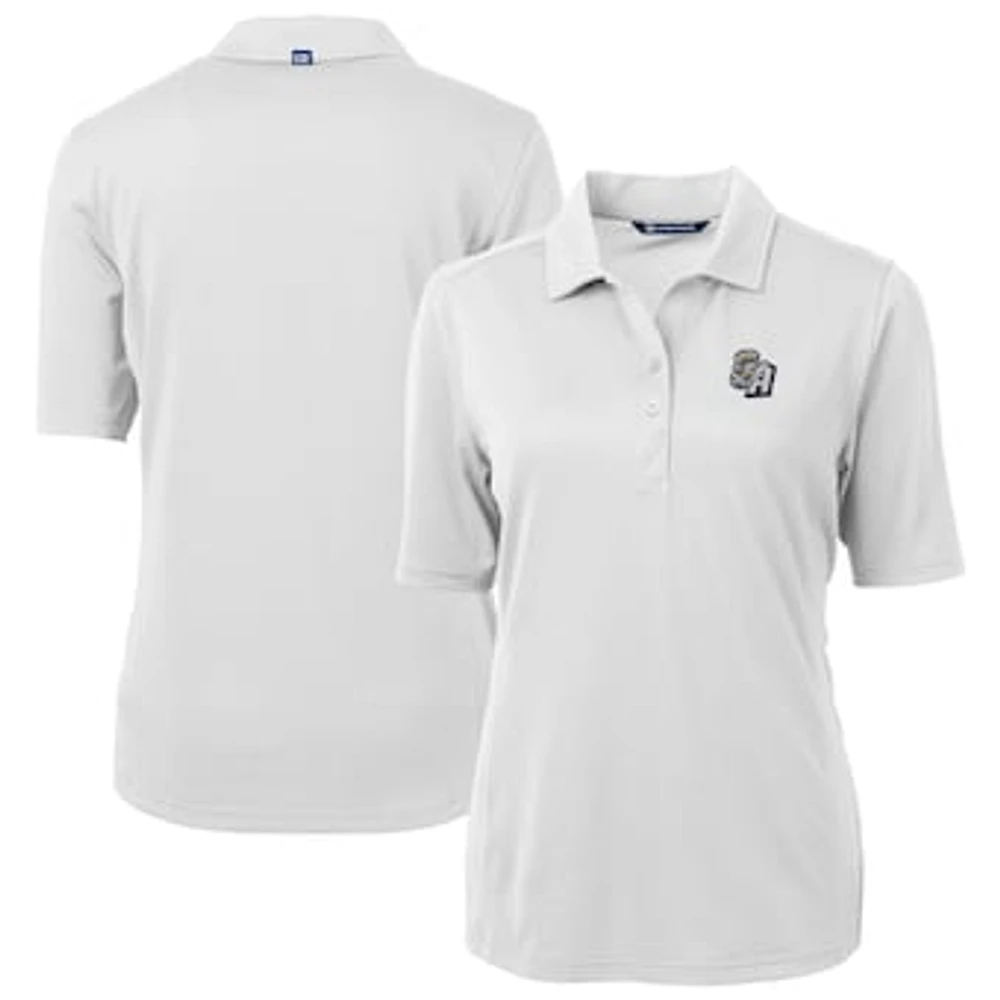 Women's Cutter & Buck San Antonio Missions Virtue DryTec Eco Pique Recycled Polo