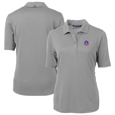 Women's Cutter & Buck South Bend Cubs Virtue DryTec Eco Pique Recycled Polo