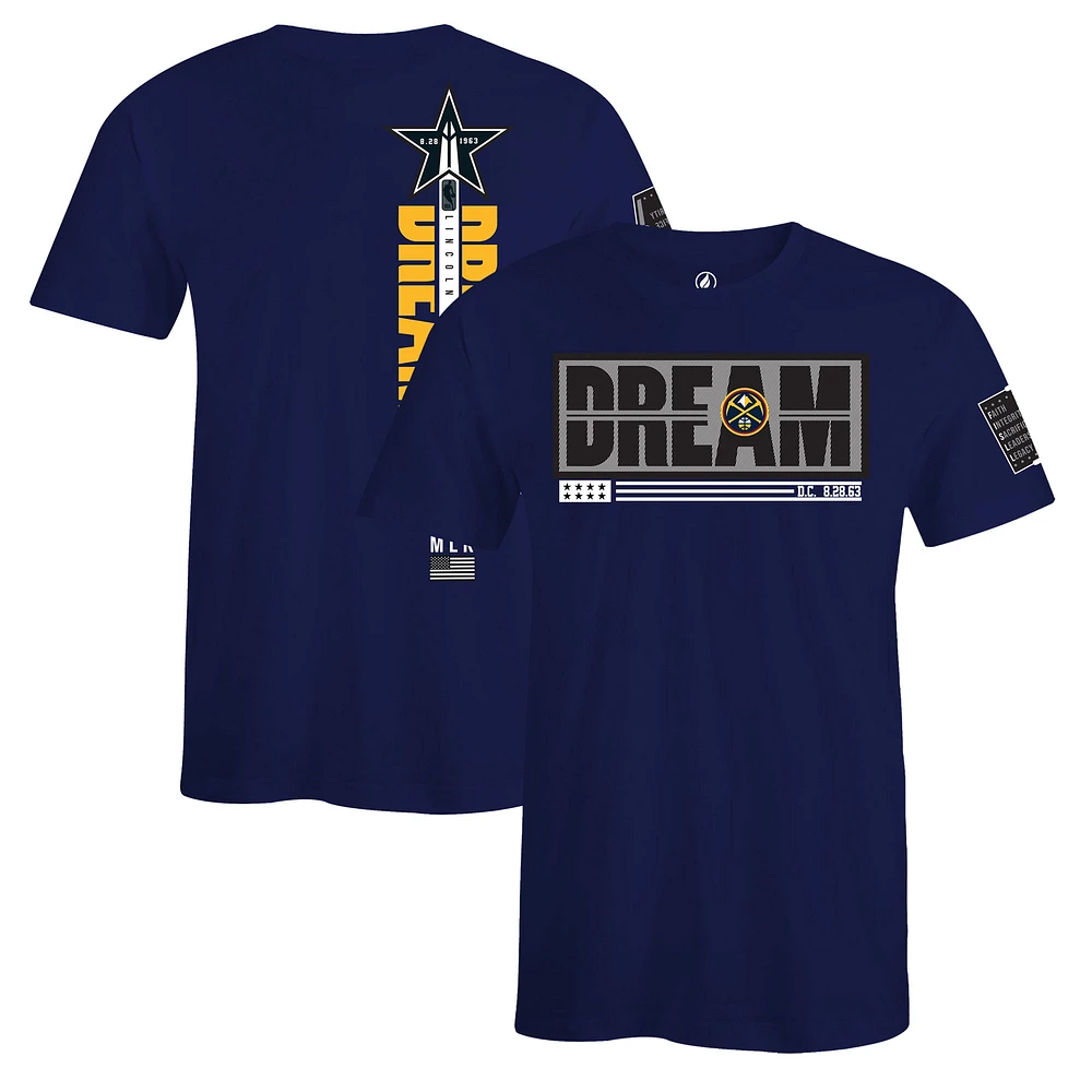 Unisex FISLL x Black History Collection Blue Denver Nuggets T-Shirt
