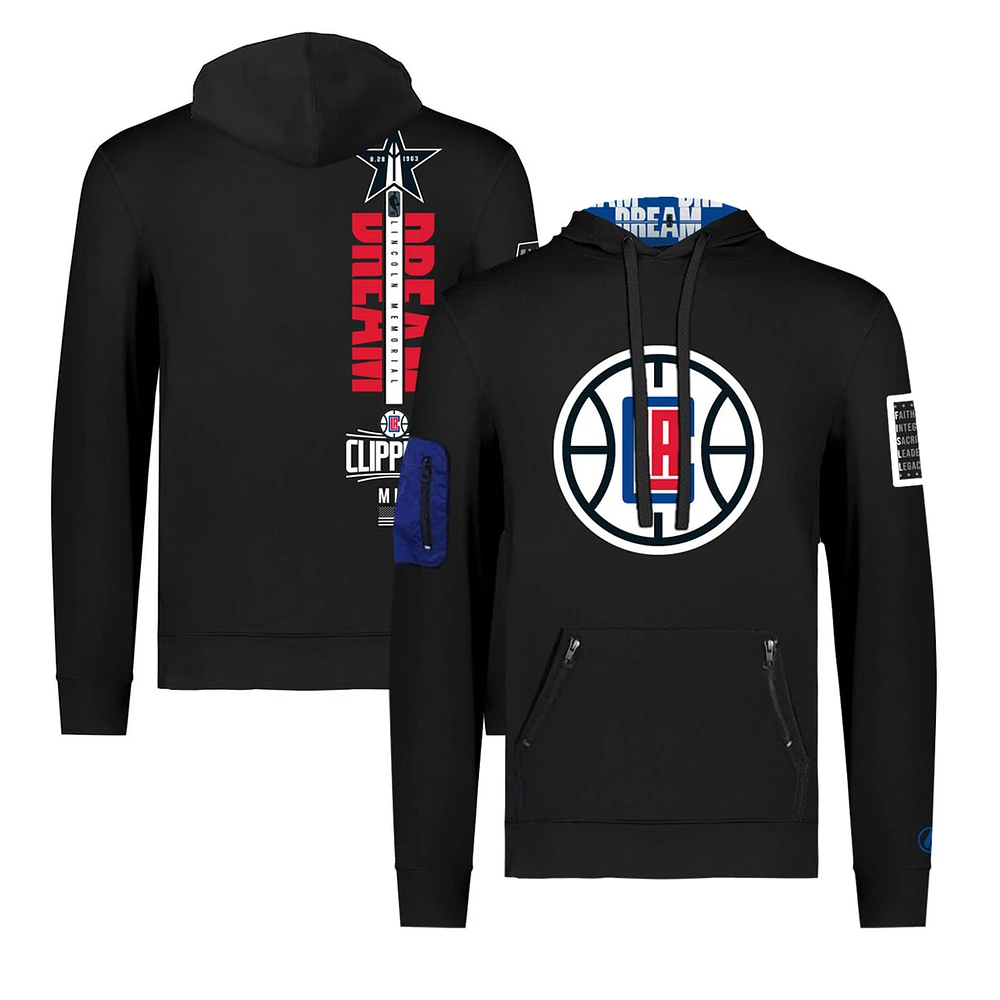 Unisex FISLL x Black History Collection LA Clippers Pullover Hoodie