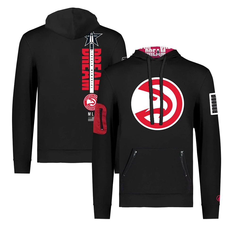 Unisex FISLL x Black History Collection Atlanta Hawks Pullover Hoodie