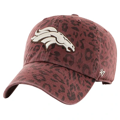 Women's '47 Brown Denver Broncos Tawny Clean Up Adjustable Hat