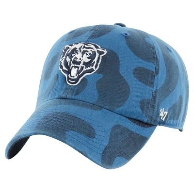Women's '47 Navy Chicago Bears Freeform Clean Up Adjustable Hat