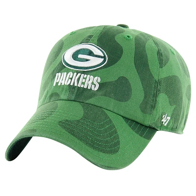 Women's '47 Green Green Bay Packers Freeform Clean Up Adjustable Hat