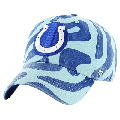 Women's '47 Blue Indianapolis Colts Freeform Clean Up Adjustable Hat