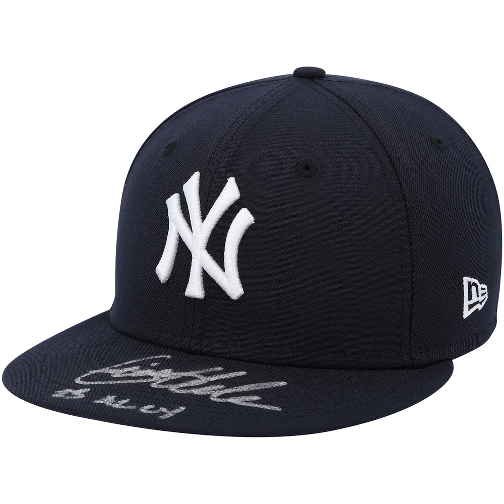 Gerrit Cole New York Yankees Autographed New Era Cap with "23 AL CY" Inscription