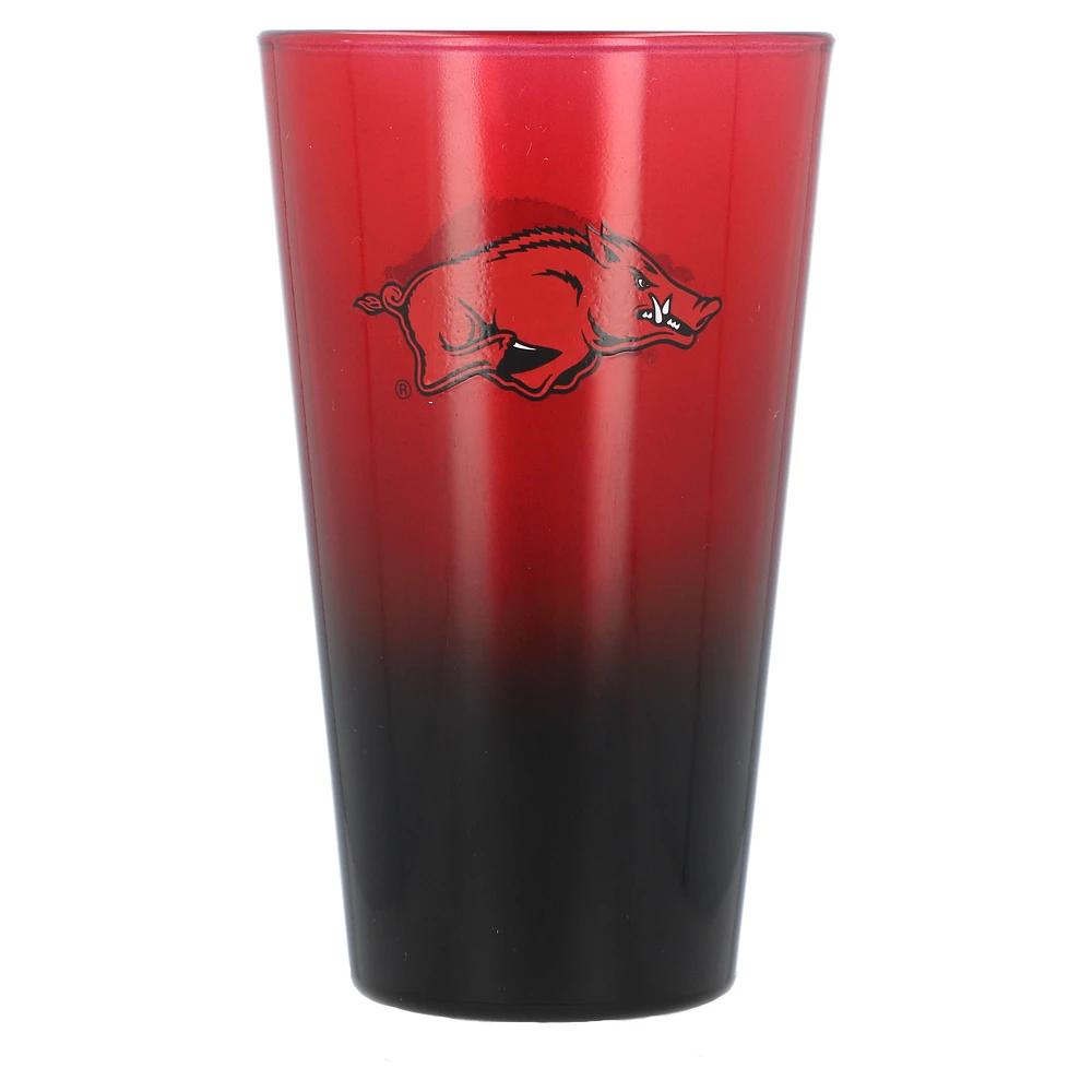Arkansas Razorbacks 16oz. Ombre Pint Glass