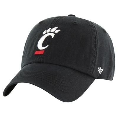 Men's '47 Black Cincinnati Bearcats Classic Franchise Legacy Fitted Hat