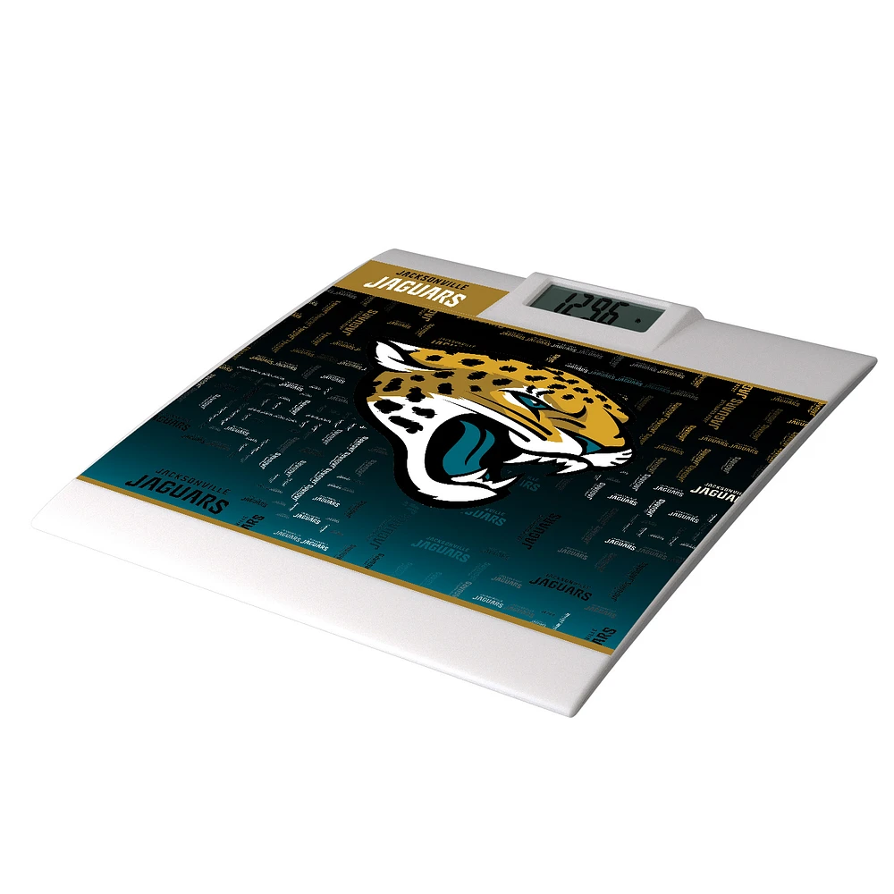 Keyscaper Jacksonville Jaguars Quadtile Design Digital Bathroom Scale