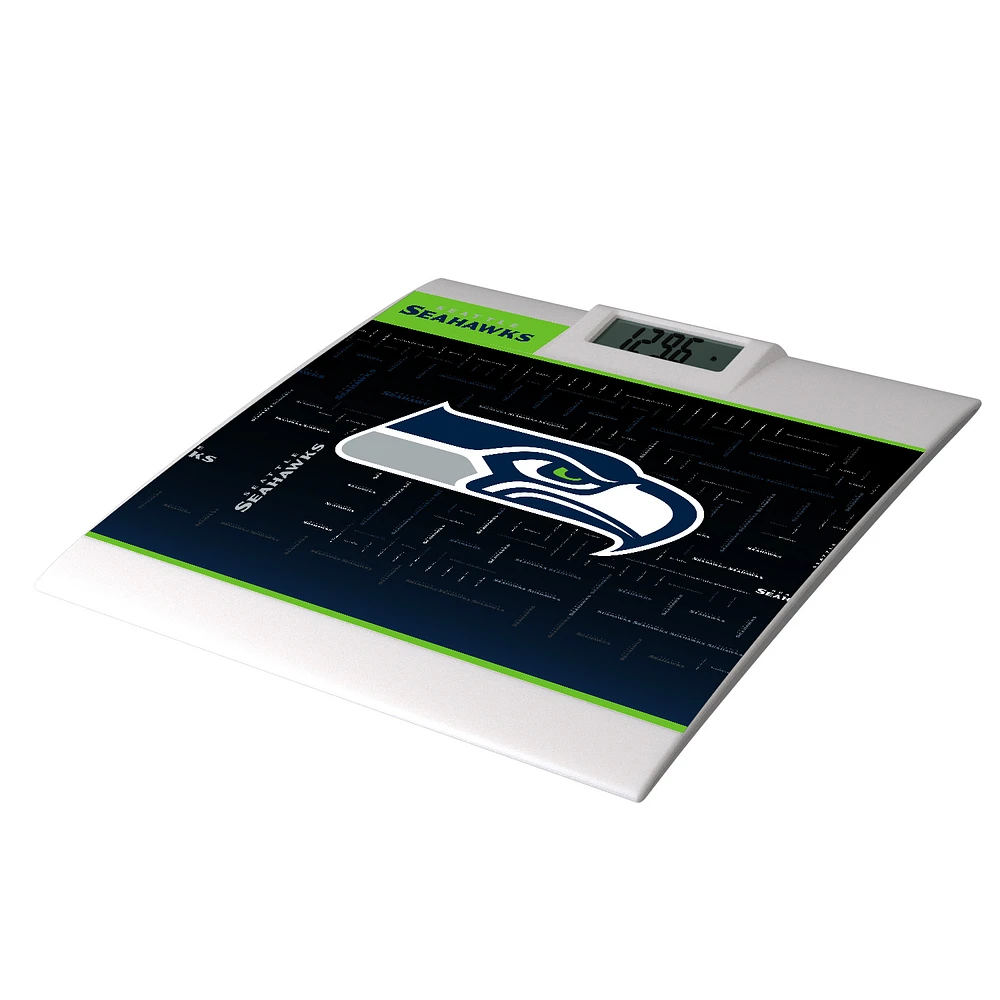 Keyscaper Seattle Seahawks Quadtile Design Digital Bathroom Scale