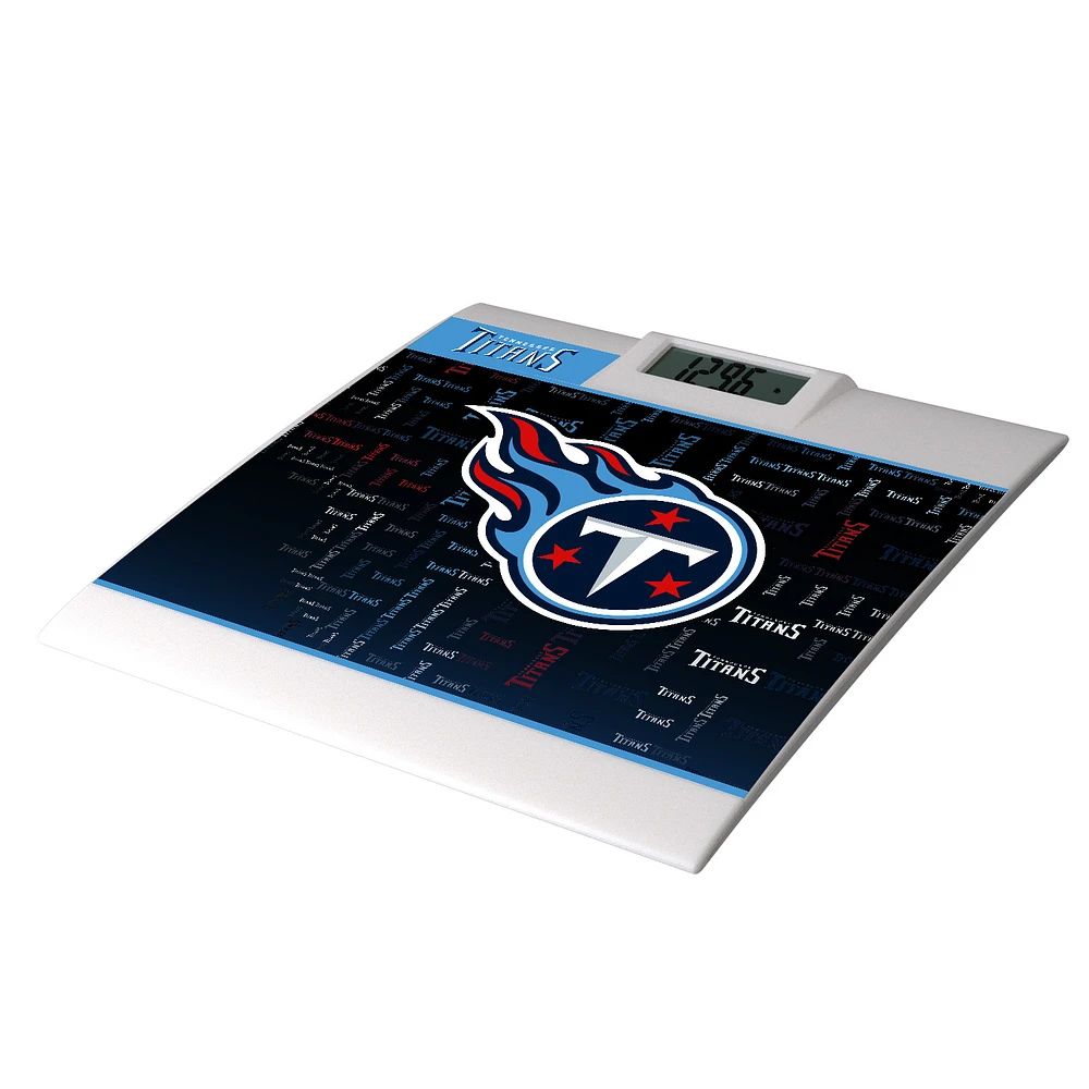 Keyscaper Tennessee Titans Quadtile Design Digital Bathroom Scale