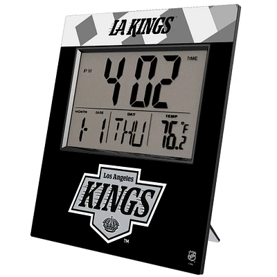 Keyscaper Los Angeles Kings Color Block Digital Desk Clock