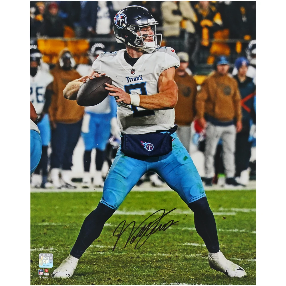 Will Levis Tennessee Titans Autographed 16" x 20" In Pocket Photograph