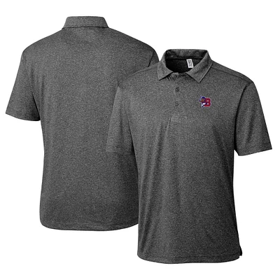 Men's Cutter & Buck Heather Buffalo Bisons Clique Charge Active Polo