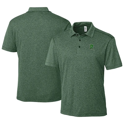 Men's Cutter & Buck Heather Dayton Dragons Clique Charge Active Polo