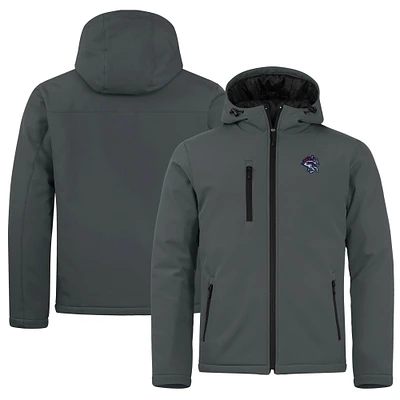 Men's Cutter & Buck Steel Binghamton Rumble Ponies Clique Equinox Insulated Softshell Full-Zip Jacket