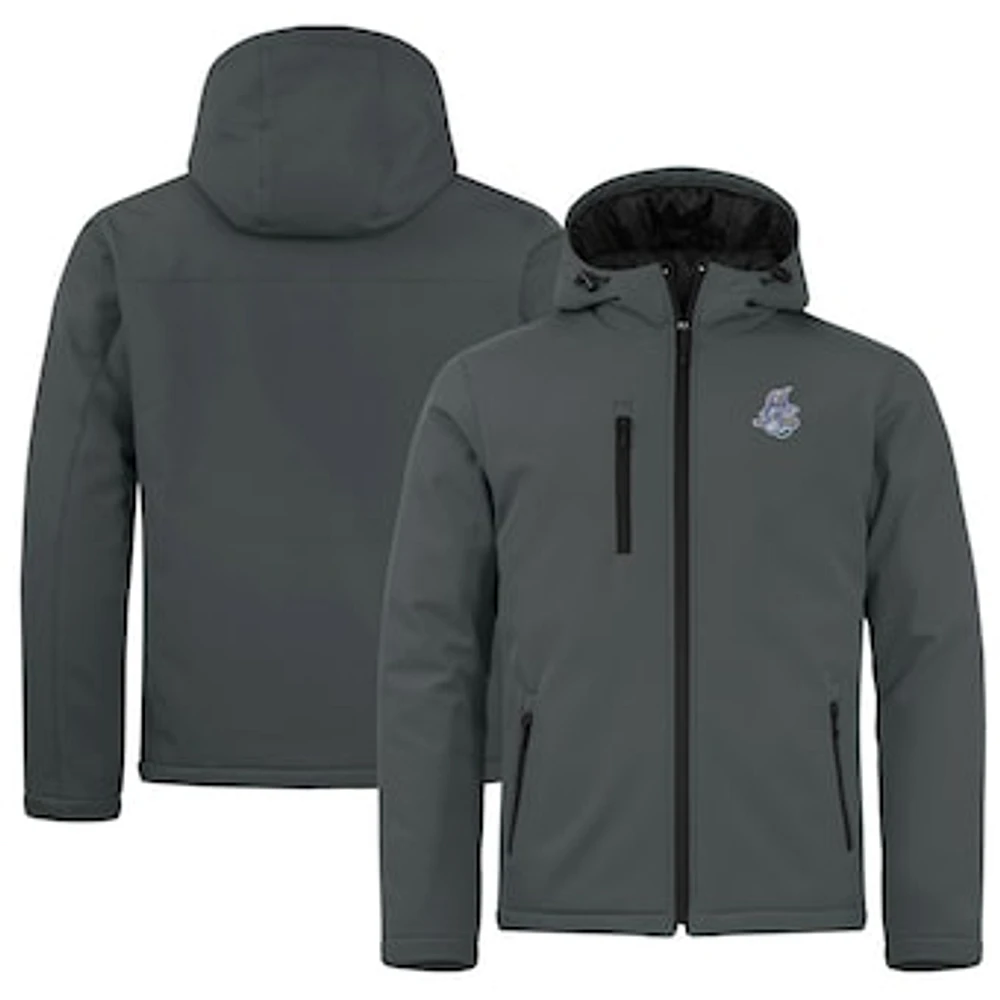 Men's Cutter & Buck Steel Hartford Yard Goats Clique Equinox Insulated Softshell Full-Zip Jacket