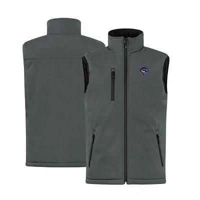 Men's Cutter & Buck Steel Binghamton Rumble Ponies Clique Equinox Insulated Softshell Vest