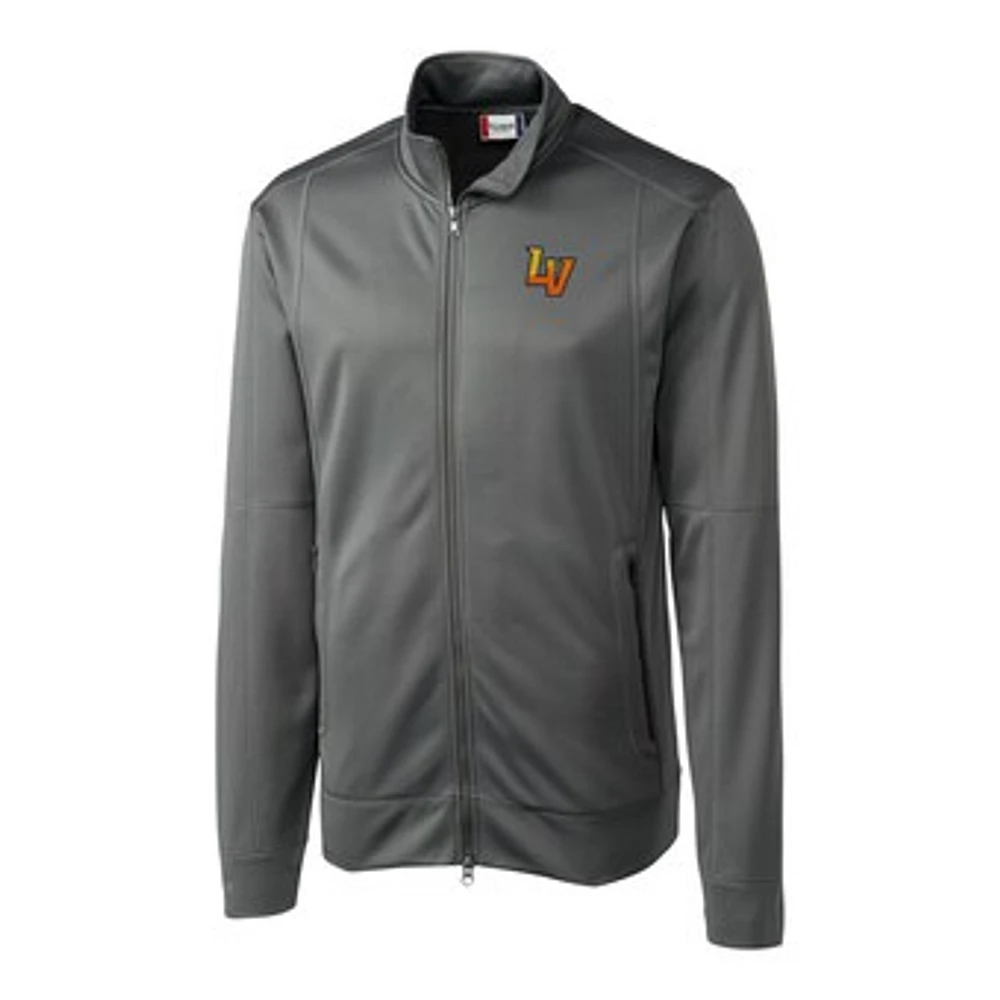 Men's Cutter & Buck Las Vegas Aviators Clique Helsa Performance Full-Zip Knit Jacket