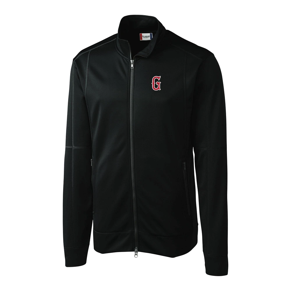 Men's Cutter & Buck Greenville Drive Clique Helsa Performance Full-Zip Knit Jacket