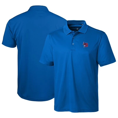Men's Cutter & Buck Royal Buffalo Bisons Clique Ice Pique Tech Polo