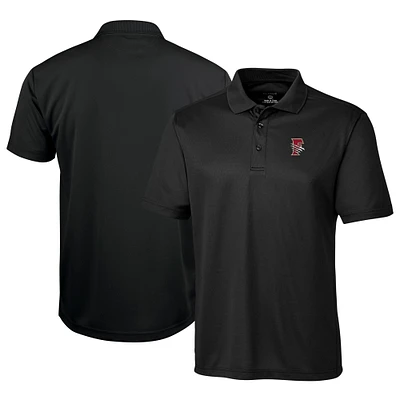 Men's Cutter & Buck Black Fresno Grizzlies Clique Ice Pique Tech Polo