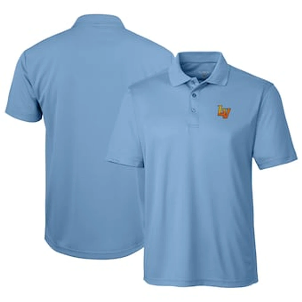 Men's Cutter & Buck Light Blue Las Vegas 51s Clique Ice Pique Tech Polo