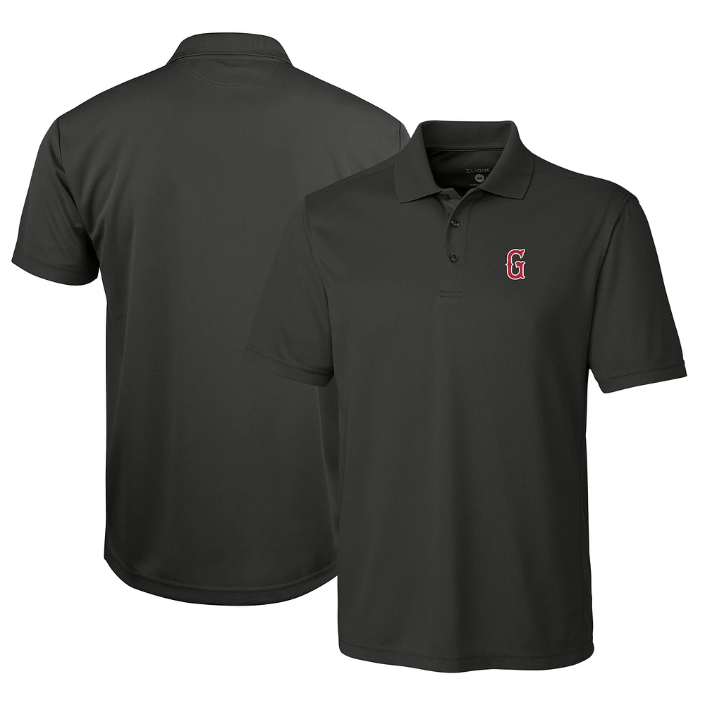 Men's Cutter & Buck Gray Greenville Drive Clique Ice Pique Tech Polo