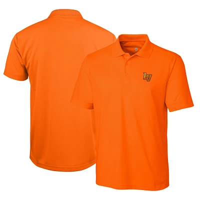 Men's Cutter & Buck Orange Las Vegas 51s Clique Ice Pique Tech Polo